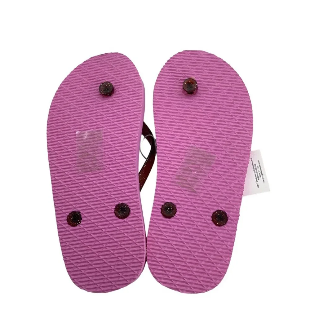 Capelli New York Mermaid Scales Flip Flops Sandals Girl‎ 3 4 3/4 Beach Vacation